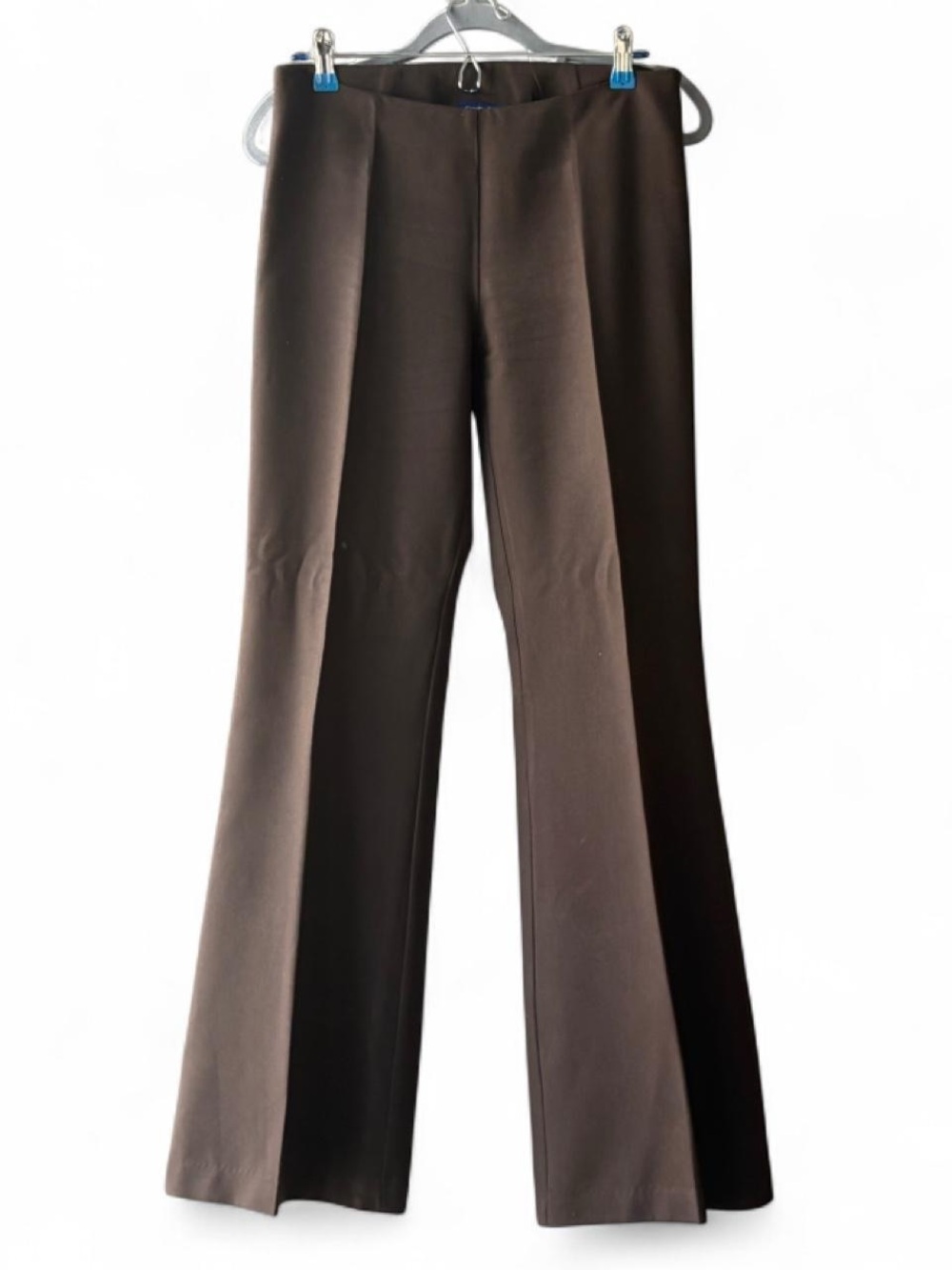 Vintage 90s/Y2K Candie’s Brown Low Rise Wide Flare Leg Trousers Size 9